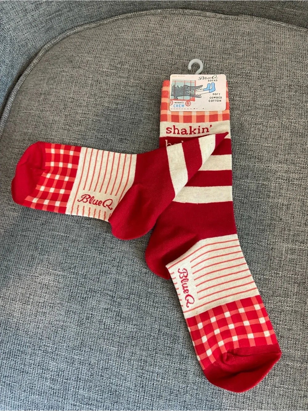 nwt crew socks one pair stretchy fun colorful